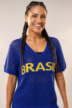 Camiseta em Tricot Copa Brasil