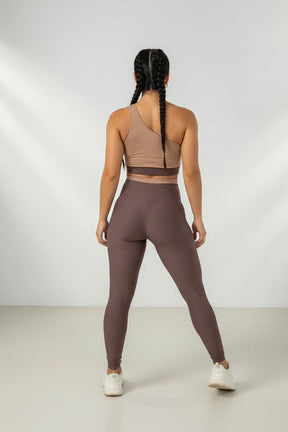 Conjunto Legging e Top Fitness Feminino - Coleção Vértice