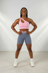 Conjunto Short e Top Fitness Feminino - Coleção Vértice